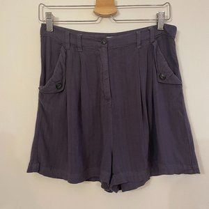 Kimchi Blue High Waisted Pleated Shorts